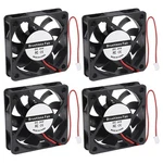 4PCS 6010 Dc 12V Fan 60X60X10MM Brushless Cooling Quiet 60MM 2PIN Comput. Fixed Price $13.03.