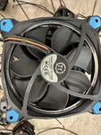 Thermaltake TT-1425 140MM Cooling Fans ( Lot Of 21). Fixed Price $10.00.