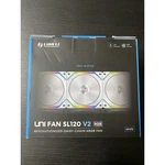Lian Uni SL120 V2 Rgb 120MM 28MM Case 3-PACK In White (sealed). Fixed Price $67.95.