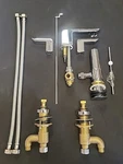 Toto Bathroom Faucet Polished Chrome Soir TL960DDLQR#CP. Fixed Price $127.50.