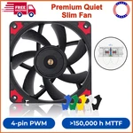 Noctua NF-A12X15 Pwm Chromax.black.swap, Premium Quiet Slim Fan 4-PIN (120X15MM). Fixed Price $38.28.