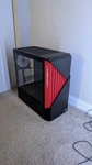 Gamemax Contac Coc Black Steel Tempered Glass Atx Mid Tower Computer Case. Fixed Price $59.00.