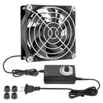 Keyfanclub 80MM Small Computer With Ac Plug, 110V 120V 220V 3.1X3.1X1.0IN. Fixed Price $26.50.