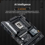 Asus Tuf Atx, Lga 1851, DDR5, 3X M.2 Gaming B860-PLUS-WIFI-NEW Black. Fixed Price $172.84.