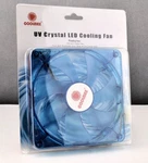 New Blue Coolmax 140MM Uv Crystal Led Cooling Fan 64.95 Cfm 140X140X25 12V. Fixed Price $19.99.