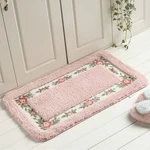 Faonie Pretty Floral Rural Style Romantic Rose Flower Shaggy Area Small. Fixed Price $21.09.
