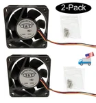 2-PACK: New 60MM 7000 Rpm Dual Ball Bearing Dc 12V Server/mining Rig Cooling Fan. Fixed Price $19.99.