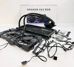 Nzxt Black Kraken X63 Rgb For Intel Amd 280MM Aio Cpu Liquid Cooler **read*. Fixed Price $74.43.