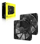 Corsair RS140 140MM Pwm Case Fans (2-PACK) Magnetic Bearing Quiet Black New.... Fixed Price $31.99.