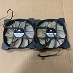 2-CORSAIR Series 140MM Pwm 4-PIN Case Fan A1425S12S-2. Fixed Price $12.48.