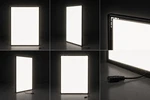 24X34 A1 Ultra Thin Led Light Box Poster Frame Backlit Wall Mount For Signage. Fixed Price $70.00.