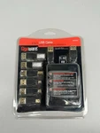 Gigaware 6-IN-1 Usb Cable Gold Plated Adapters Travel Kit 2602045 Pc Mac New. Fixed Price $6.99.