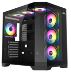 Iceberg Crystal Edge Atx Gaming Case W/7 Argb Fans 700W 80+ Bronze Psu Black. Fixed Price $149.99.