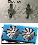 Graphics Card Replacement Cooler Fan For Sapphire Nitro Rx 570 580 590 480 Blue. Fixed Price $12.99.