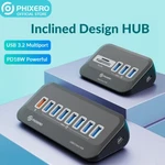 4/7 Ports Usb 3.2 Hub Docking Station Type Splitter Adapter 5 Gbps Black. Fixed Price $18.99.