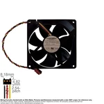 Fan Muffin Cooling 92MM 92X92X25 Foxconn PVA092G12M -F09 -as 0.24A. Fixed Price $9.00.