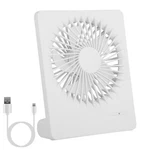 3 Speeds Portable Fan Rechargeable Quiet 5 Blades Desktop Cooling. Fixed Price $11.38.