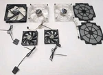 Lot Of 5 Zalman Cpu Fan Tower 12V & Screws (2 Blue 3 No Led) Tested. Fixed Price $59.96.