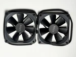 Nzxt 120MM Static Pressure Fan Model RF-P12FF-B1, Black, Qty.. Fixed Price $10.88.