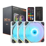 Darkflash 3-PACK 120MM Pc Case Fans With Controller Hub & Remote, Pwm Argb Sy.... Fixed Price $40.13.