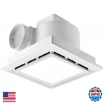 Meozri Bathroom Exhaust Fan With Led Light Ceiling Mount Ventilation 118 Cfm. Fixed Price $77.51.