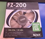 Nzxt RF-FZ20S-G1 FZ-200 200MM Airflow Fan Black/ Transparent Green Led. Fixed Price $17.32.