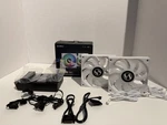 Lian ST120 Rgb High Static Pressure Pwm Fan 2-PACK White. Fixed Price $30.00.