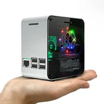 Electrocookie Raspberry Pi 3 Case, Aluminum Mini Tower With Cooling Fan. Fixed Price $41.71.
