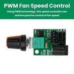 2-CHANNEL 4-WIRE Fan Speed Controller 12V 5A Pwm Manual Pot. Fixed Price $9.90.