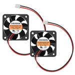 Anvision 2-PACK 40MM X 10MM Dc 12V Brushless Cooling Fan, Dual Ball Bearing, .... Fixed Price $9.40.