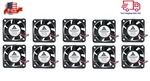 12V Cooling Computer Case Fan Gdstime 4010 40X40X10MM Dc 3DPRINTER 2PIN 10PCS. Fixed Price $20.00.