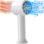 Mighty Power Rechargeable Ultra Cooling Handheld Fan, White, 6.5 Inches. Fixed Price $23.99.