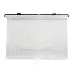 Uxcell Reflective Retractable Car Window Sun Shade Roller Screen Protector 125X4. Fixed Price $22.97.