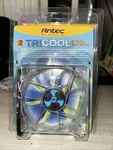 Antec Tricool 120MM Clear Case Fan With 3-SPEED Switch Sleeved Black. Fixed Price $17.00.