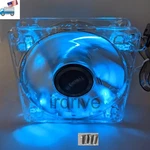 New Enermax Twister 80MM 25MM Blue Led 3PIN 12V On/off Switch Case Cooling Fan. Fixed Price $11.99.