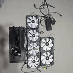 Corsair Icue H115I Elite Capellix Liquid Cpu Cooler 280MM Multicolor Fans. Fixed Price $75.00.