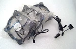 Lot Of 3 Cooler Masterfan MF120L Case - White. Fixed Price $13.99.
