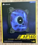 Corsair AF140 Quiet Edition Blue 140MM Case Fan CO-9050017-BLED New. Fixed Price $24.99.