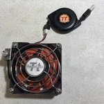 Thermaltake TT-8025A, Dc Bushless, 0.55AMP, Pc Case Fan, Usb Switch. Fixed Price $11.50.