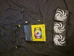 Corsair Icue AR120 Rgb 120MM Pwm Case Fan 3-PACK 1850RPM CO-9050167-WW No Screws. Fixed Price $36.87.