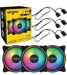 Airgoo 120MM Argb Pwm Pc Gaming Case Fans 3-PACK. Fixed Price $28.69.