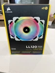 Corsair Series CO-9050092-WW LL120 Rgb 120MM Dual Light Loop Led Case Fan. Fixed Price $60.00.