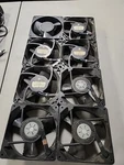 Muffin Fans (X8) Mixed Brands. Fixed Price $135.00.