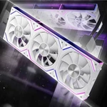 Asiahorse Dawn 120MM Argb Fans - White Forward Blade 3 Pack. Fixed Price $44.99.