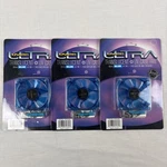Ultra Uv Series Translucent Case Fan 80MM Blue Low Noise Lot Of 3 New. Fixed Price $24.99.