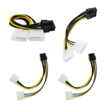 Pack 8PIN Pcie To Molex Dual 4PIN Graphic Video Card Power Cord Y Splitter. Fixed Price $17.58.