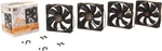 Xigmatek Extreme Silent Series XSF-F1252 120MM Case Fan With Fcb -4 Pack. Fixed Price $10.71.