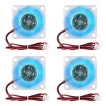 4PCS 3010 Fan 30MM 30X30X10MM Rgb Color Led Dc 12V Cooler Hydraul.... Fixed Price $13.69.