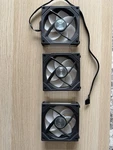Lian Uni Fan AL120 120MM Argb Pwm 3-PACK Black 1900RPM 64.5CFM. Fixed Price $89.00.