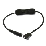 Yikaien Dc Power Supply Plug To 3/4-PIN Pc Fan Adapter With Switch 11.8INC. Fixed Price $11.95.